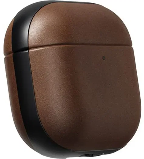 Nomad Modern Leather Apple AirPods 4 Hoesje Bruin afbeelding 12