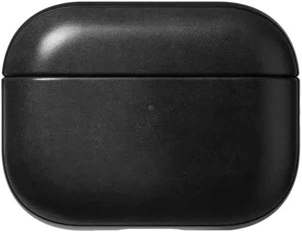 Nomad Modern Leather Apple AirPods Pro 3 Hoesje Zwart afbeelding 3