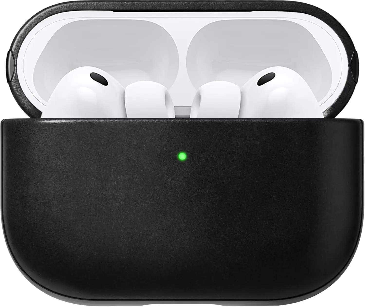 Nomad Modern Leather Apple AirPods Pro 3 Hoesje Zwart afbeelding 1