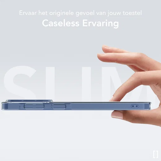 NEKIT Bare Samsung Galaxy A57 Hoesje 1.2MM Thin Case MagSafe Transparant afbeelding 2