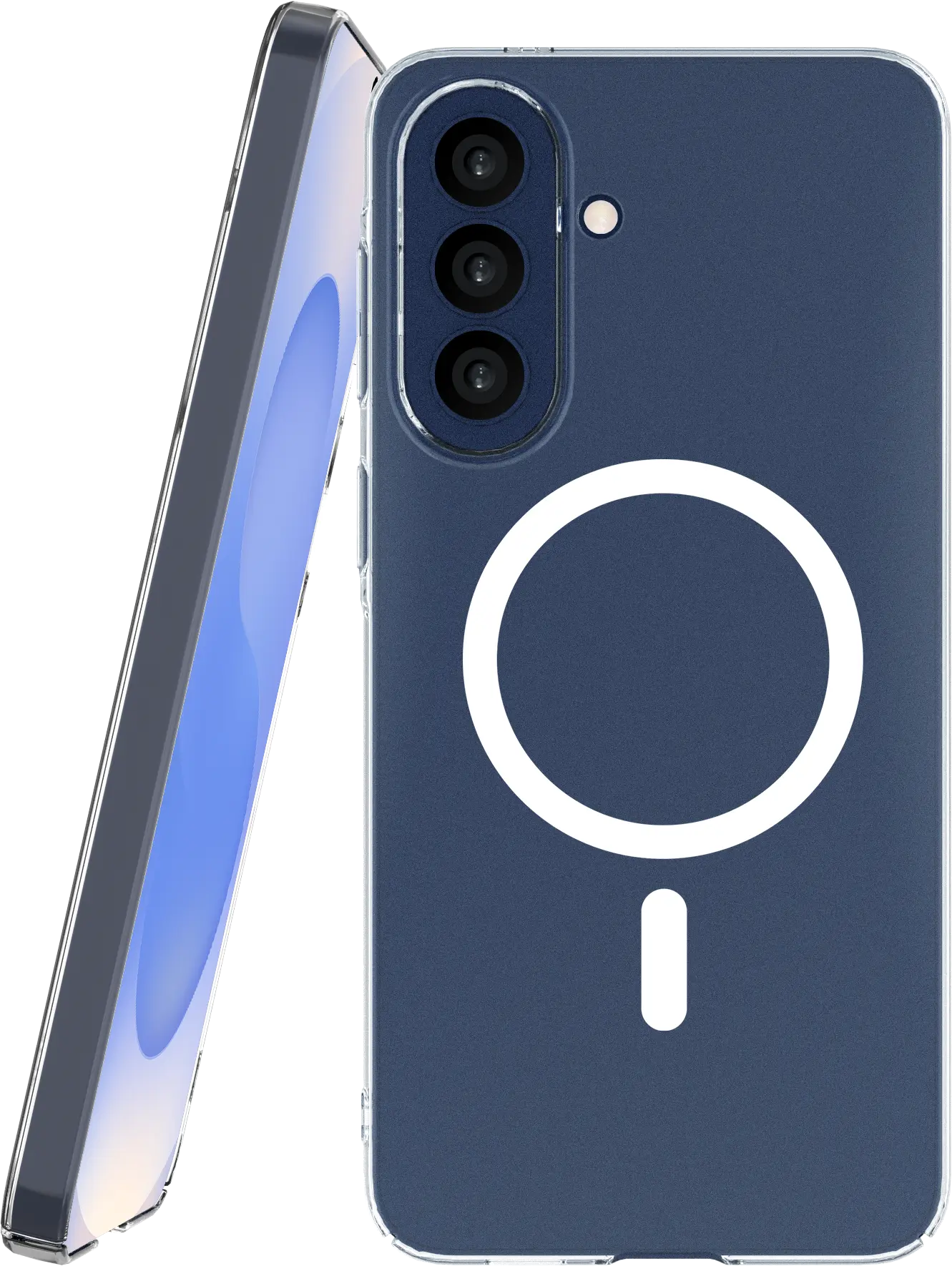 NEKIT Bare Samsung Galaxy A57 Hoesje 1.2MM Thin Case MagSafe Transparant afbeelding 1