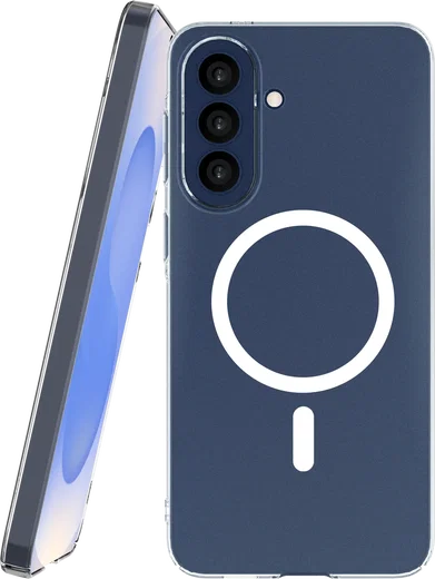 NEKIT Bare Samsung Galaxy A57 Hoesje 1.2MM Thin Case MagSafe Transparant afbeelding 1