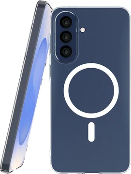 NEKIT Bare Samsung Galaxy A57 Hoesje 1.2MM Thin Case MagSafe Transparant