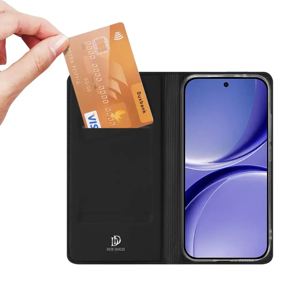 Dux Ducis Skin Pro Xiaomi Poco X8 Pro Hoesje Portemonnee Book Case Zwart afbeelding 2