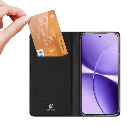 Dux Ducis Skin Pro Xiaomi Poco X8 Pro Max Hoesje Portemonnee Book Case Zwart afbeelding 2