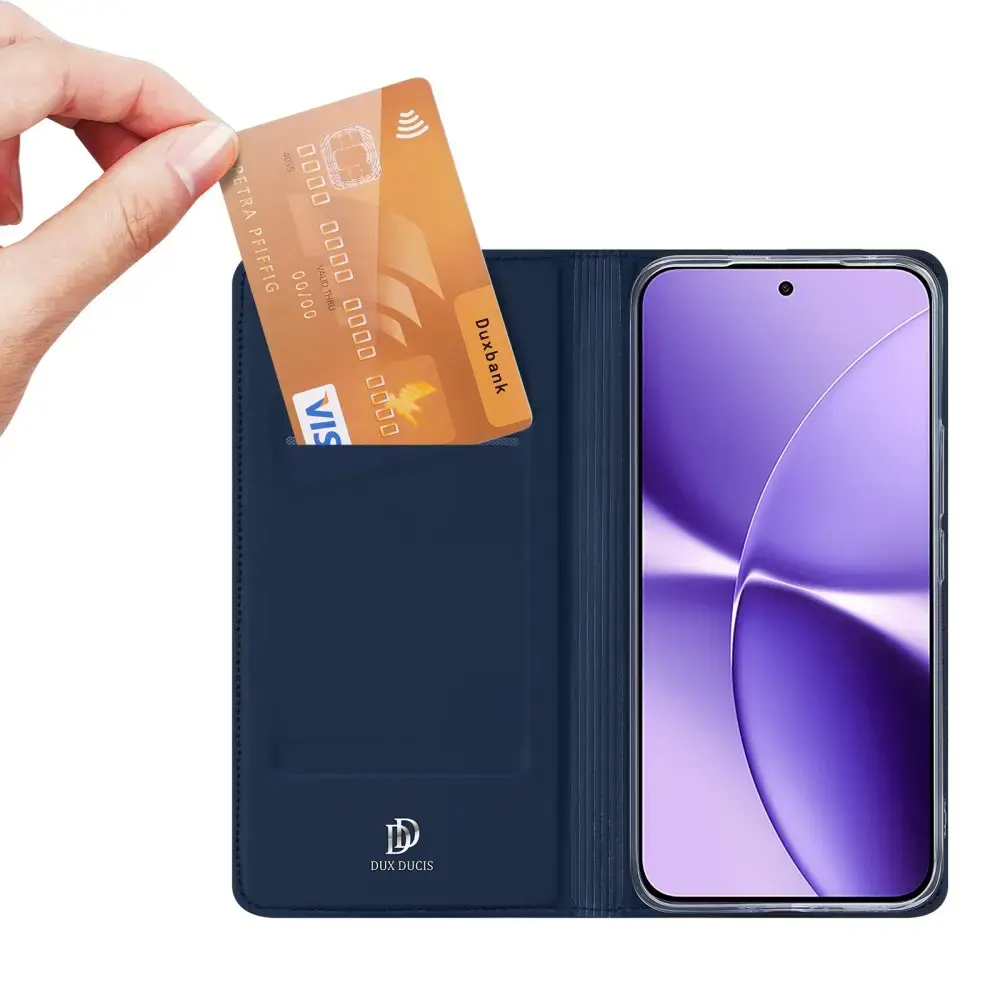 Dux Ducis Skin Pro Xiaomi Poco X8 Pro Max Hoesje Portemonnee Book Case Blauw afbeelding 2