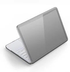 Dux Ducis LCGB MacBook Neo 13 Inch (2026) Hard Case Hoes Transparant Zwart afbeelding