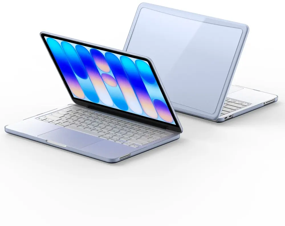 Dux Ducis LCGB MacBook Neo 13 Inch (2026) Hard Case Hoes Transparant Blauw afbeelding 7
