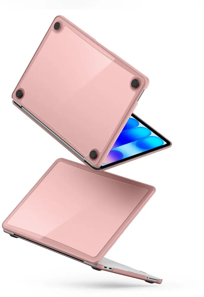 Dux Ducis LCGB MacBook Neo 13 Inch (2026) Hard Case Hoes Transparant Roze afbeelding 8