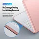 Dux Ducis LCGB MacBook Neo 13 Inch (2026) Hard Case Hoes Transparant Roze afbeelding 5