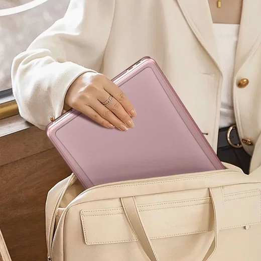 Dux Ducis LCGB MacBook Neo 13 Inch (2026) Hard Case Hoes Transparant Roze afbeelding 6