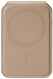 Dux Ducis Magnetische Wallet MagSafe Kaarthouder met Standaard 5 Pasjes Beige afbeelding 2