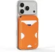 Dux Ducis Magnetische Wallet MagSafe Kaarthouder met Standaard 5 Pasjes Oranje afbeelding 3