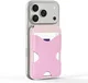 Dux Ducis Magnetische Wallet MagSafe Kaarthouder met Standaard 5 Pasjes Roze afbeelding 3