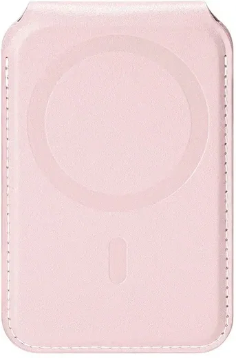 Dux Ducis Magnetische Wallet MagSafe Kaarthouder met Standaard 5 Pasjes Roze afbeelding 2
