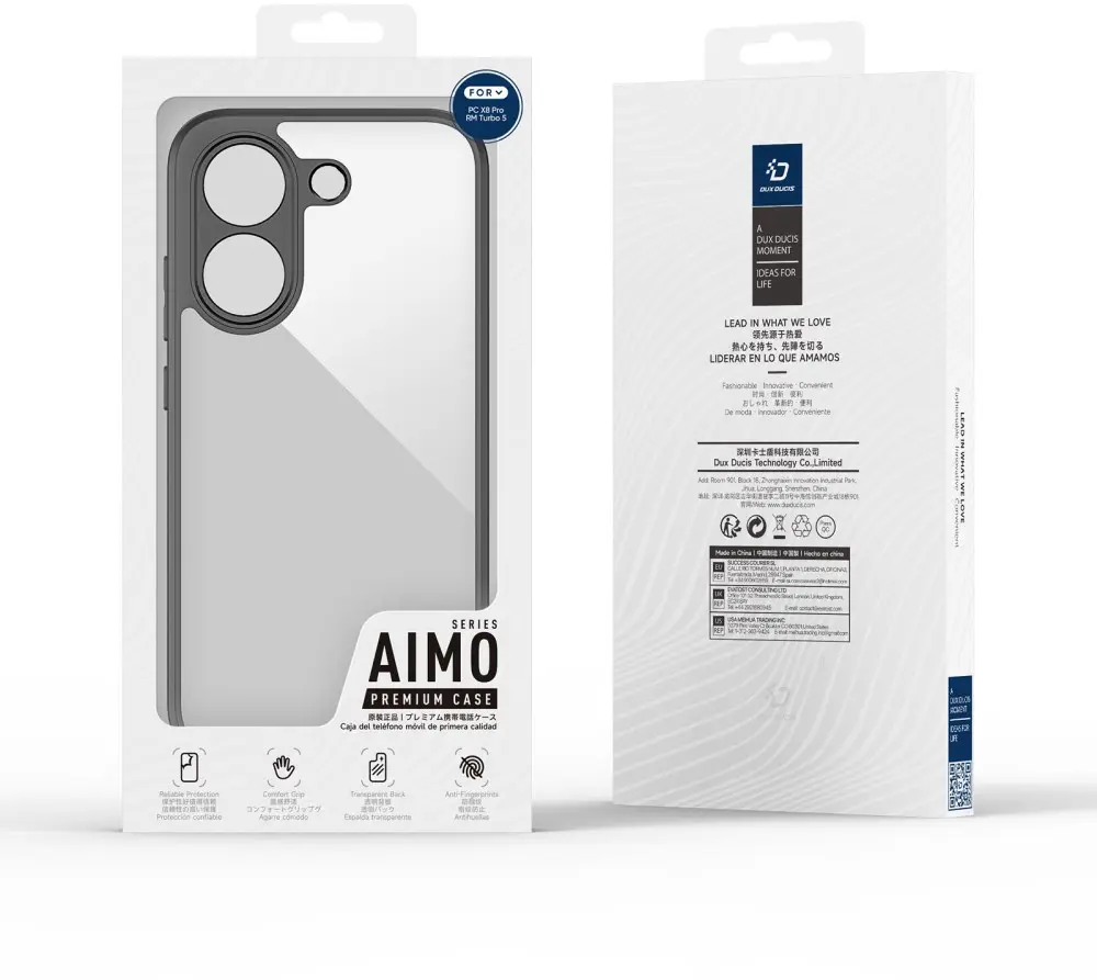 Dux Ducis Aimo Xiaomi Redmi Turbo 5 / Poco X8 Pro Hoesje Back Cover Zwart afbeelding 10