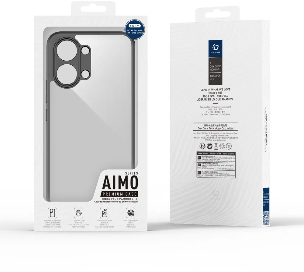 Dux Ducis Aimo Xiaomi Redmi Turbo 5 Max / Poco X8 Pro Max Hoesje Zwart afbeelding 10