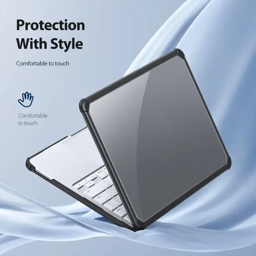 Dux Ducis LCGM MacBook Neo 13 Inch (2026) Antislip Hoes Zwart afbeelding 9