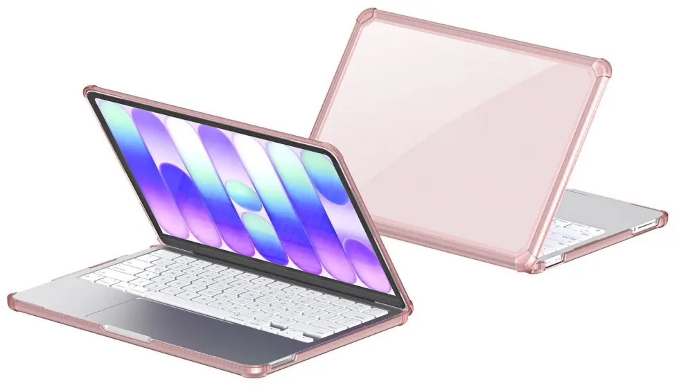 Dux Ducis LCGM MacBook Neo 13 Inch (2026) Antislip Hoes Roze afbeelding 10