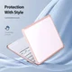 Dux Ducis LCGM MacBook Neo 13 Inch (2026) Antislip Hoes Roze afbeelding 9