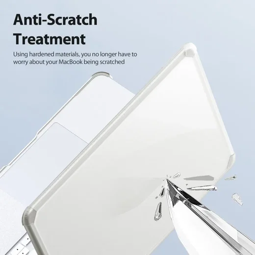 Dux Ducis LCGM MacBook Neo 13 Inch (2026) Antislip Hoes Transparant afbeelding 7