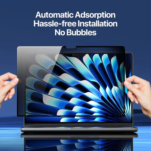 Dux Ducis Apple MacBook Neo 13 (2026) Screen Protector Privacy Tempered Glass 9H afbeelding 7