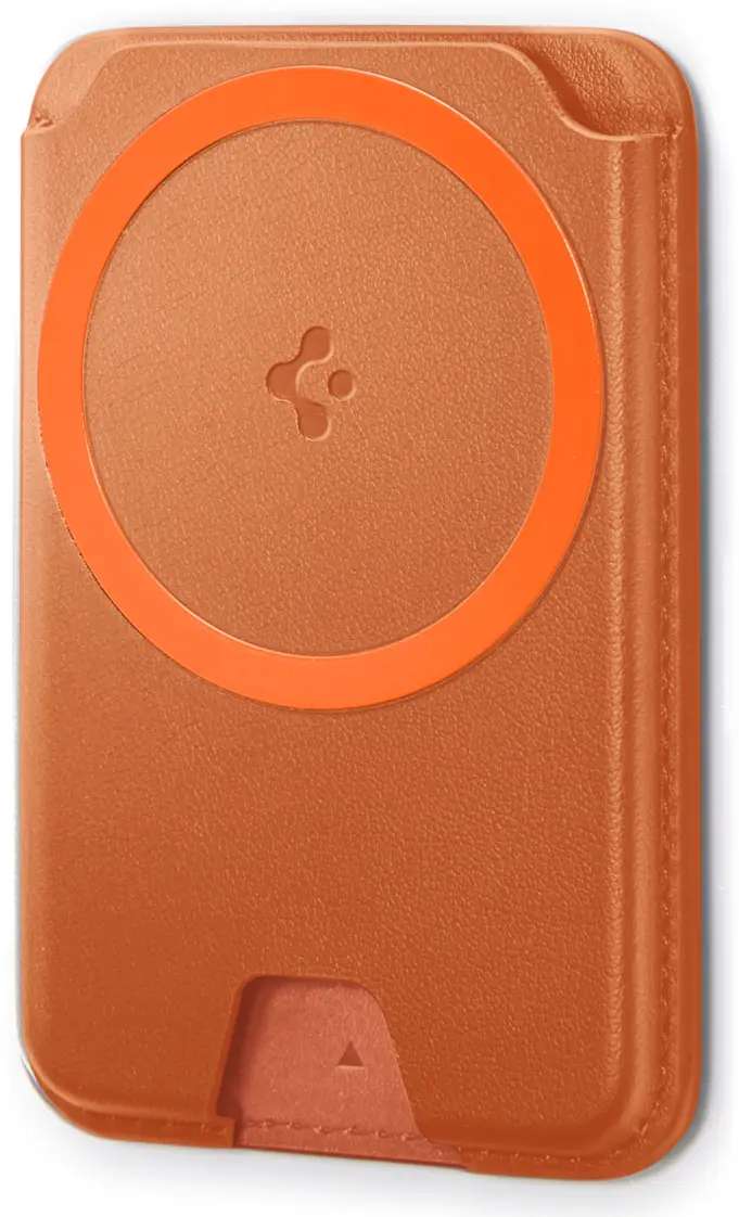 Spigen Valentinus MagFit+ MagSafe Kaarthouder voor Pasjes Oranje afbeelding 15