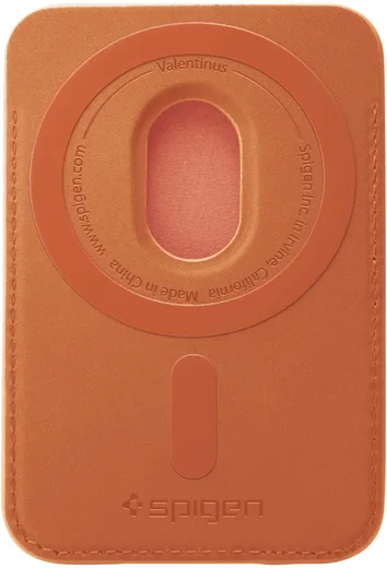 Spigen Valentinus MagFit+ MagSafe Kaarthouder voor Pasjes Oranje afbeelding 22