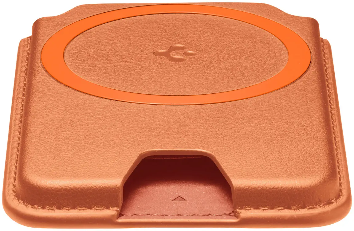 Spigen Valentinus MagFit+ MagSafe Kaarthouder voor Pasjes Oranje afbeelding 24