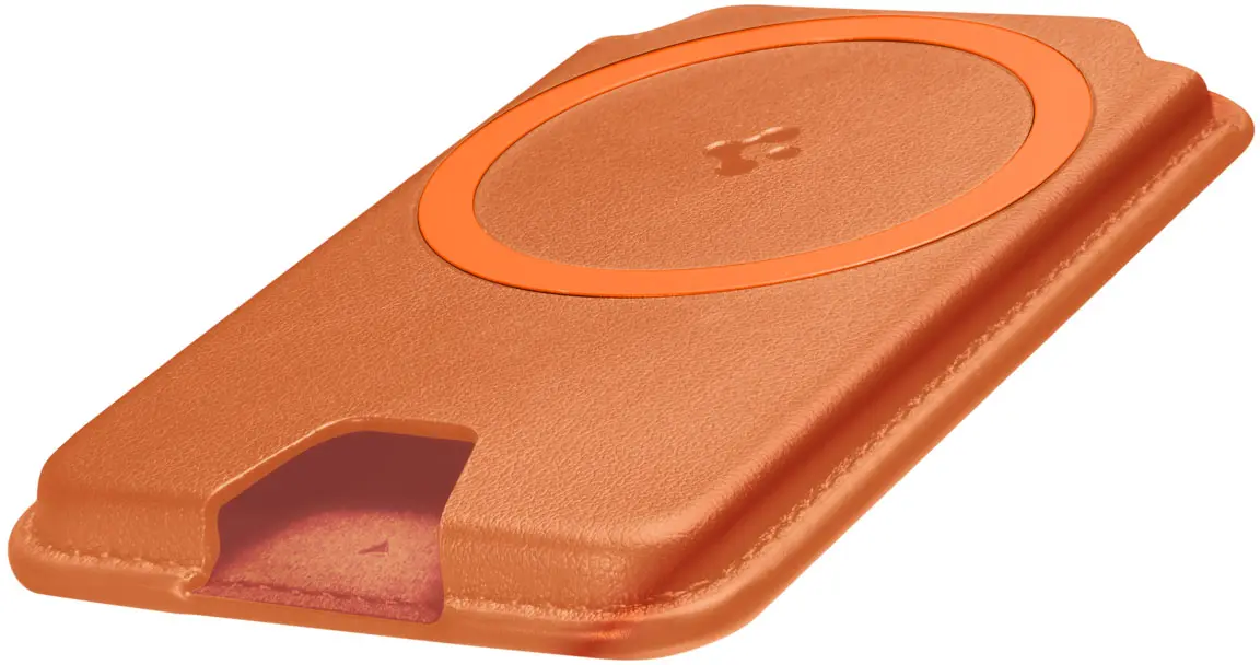 Spigen Valentinus MagFit+ MagSafe Kaarthouder voor Pasjes Oranje afbeelding 12