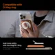 Spigen Valentinus MagFit+ MagSafe Kaarthouder voor Pasjes Oranje afbeelding 5