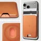 Spigen Valentinus Universele Magnetische MagSafe Kaarthouder Drie Pasjes Oranje afbeelding 9