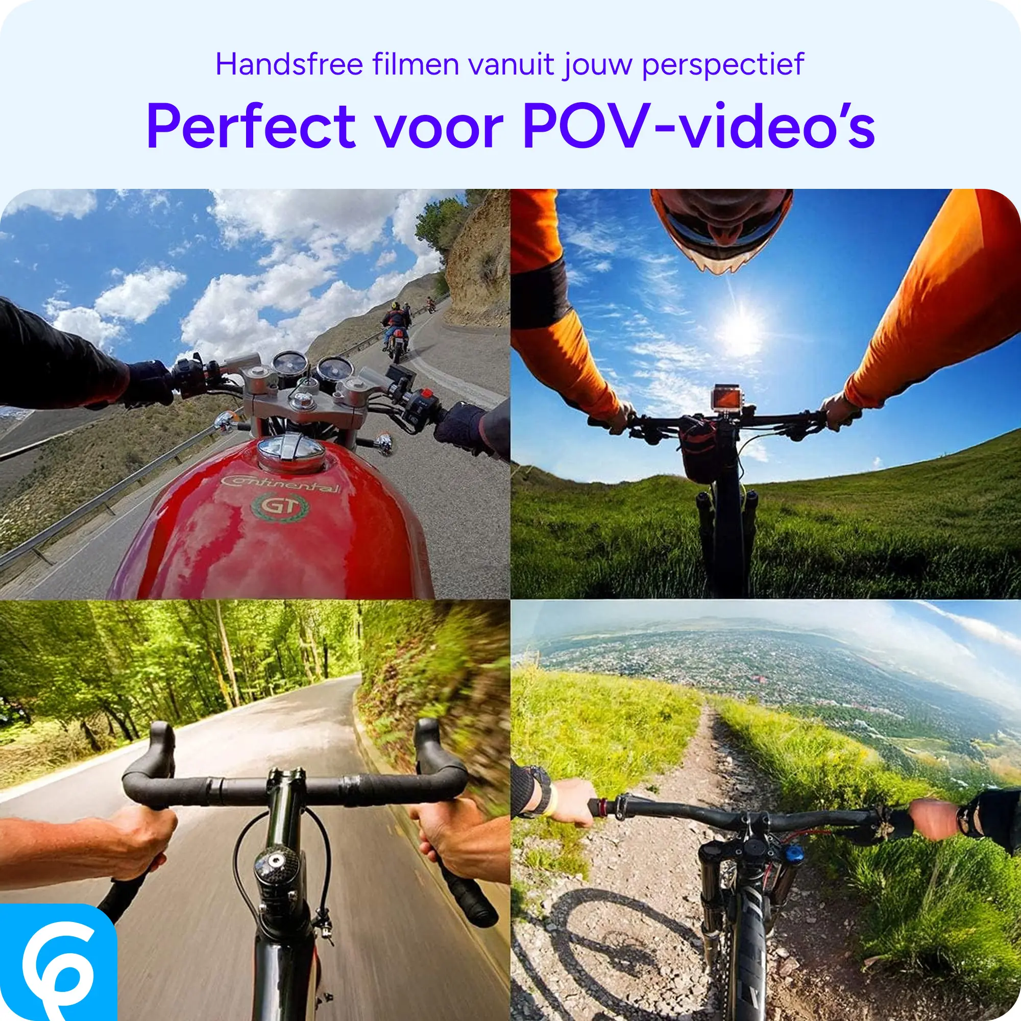 SBG Borstriem En Hoofdband Houder Voor Telefoon En GoPro afbeelding 8
