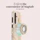 MIO MagSafe / Qi2 Samsung A57 Hoesje Hard Shell Back Cover Gold Marble afbeelding 3