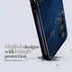 MIO MagSafe / Qi2 Samsung A57 Hoesje Hard Shell Back Cover Midnight Sparkle afbeelding 4