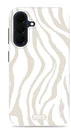 MIO MagSafe / Qi2 Samsung A57 Hoesje Hard Shell Back Cover Sandy Zebra