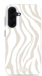 MIO MagSafe / Qi2 Samsung A57 Hoesje Hard Shell Back Cover Sandy Zebra afbeelding