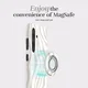 MIO MagSafe / Qi2 Samsung A57 Hoesje Hard Shell Back Cover Sandy Zebra afbeelding 3