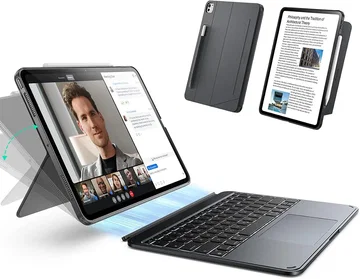 ESR Shift iPad 10.9 (2024) / iPad 11 (2025) Magnetische Toetsenbordhoes Grijs