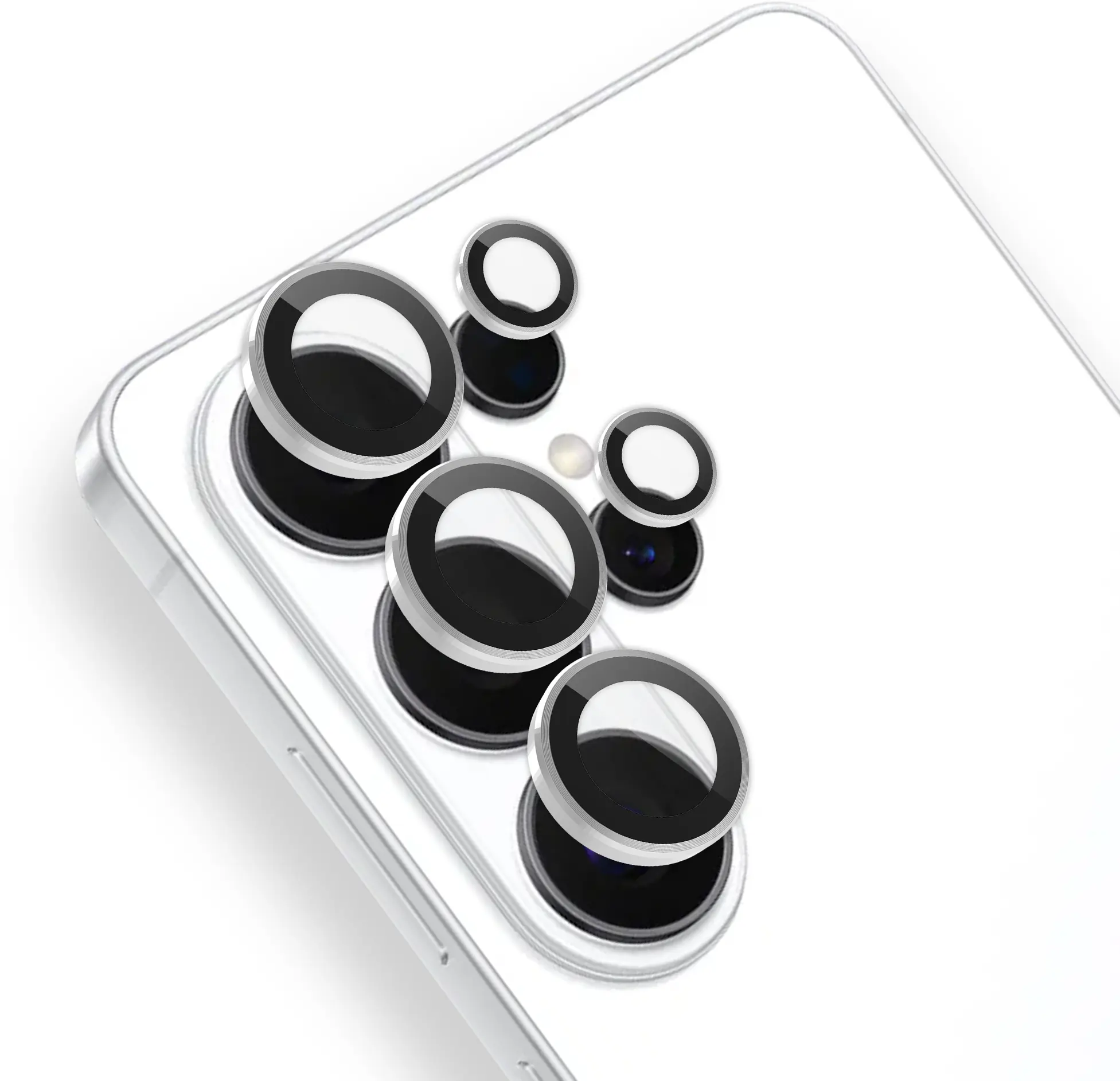 Rosso Samsung Galaxy S26 Ultra Camera Frame Protector Wit afbeelding 1