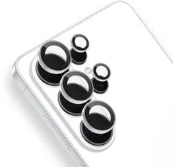 Rosso Samsung Galaxy S26 Ultra Camera Frame Protector Wit afbeelding