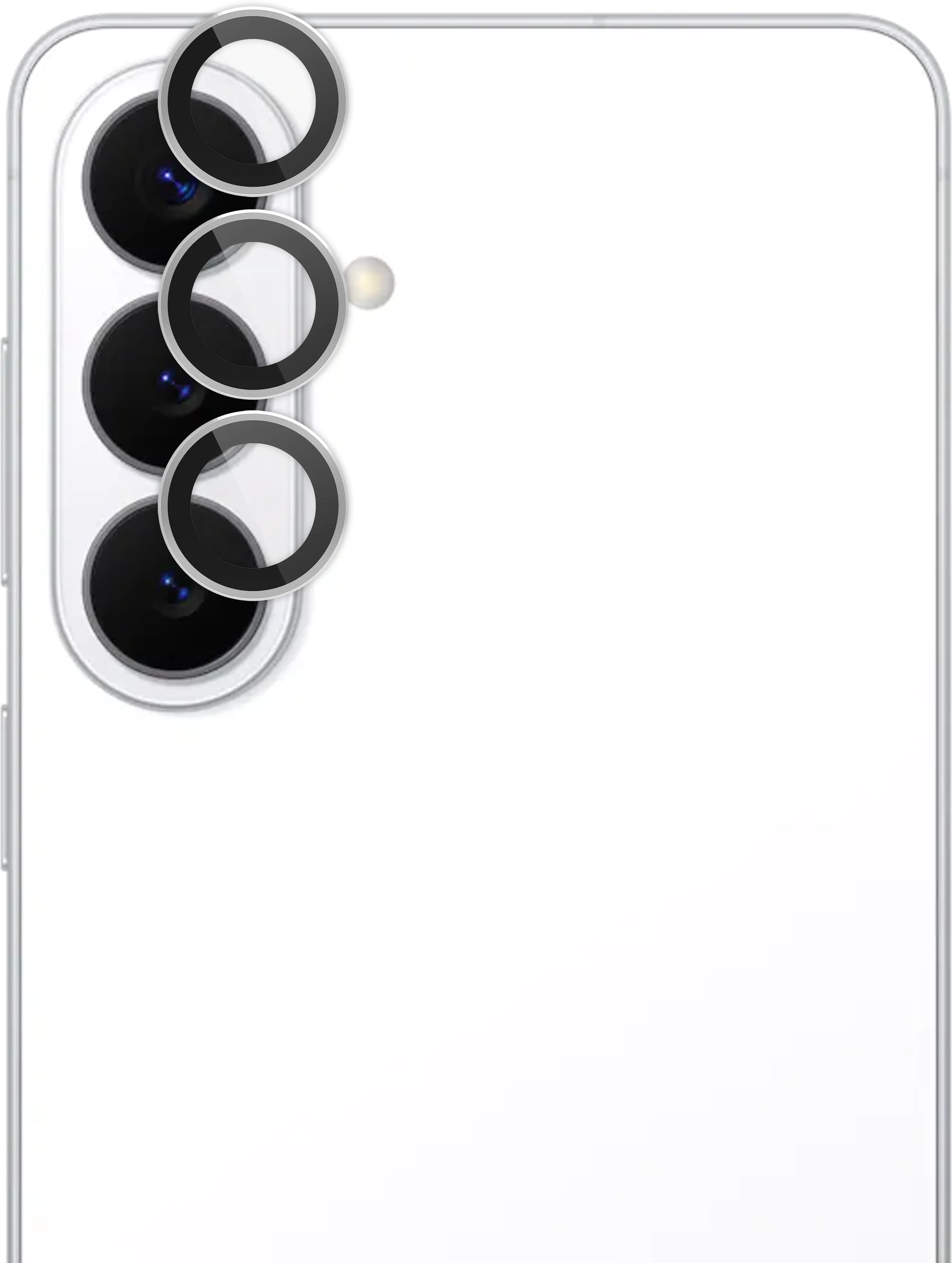 Rosso Samsung Galaxy S26 Plus Camera Frame Protector Wit afbeelding 11
