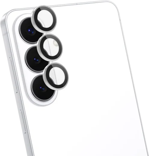 Rosso Samsung Galaxy S26 Plus Camera Frame Protector Wit afbeelding 9