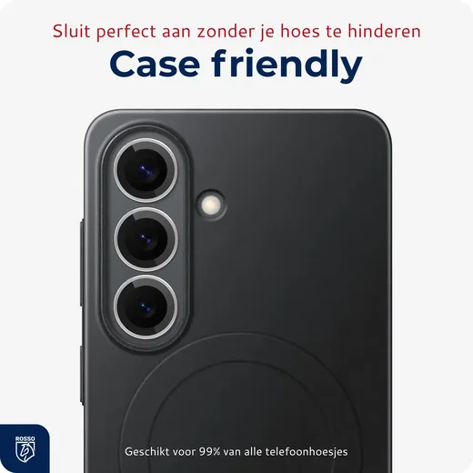 Rosso Samsung Galaxy S26 Plus Camera Frame Protector Wit afbeelding 7
