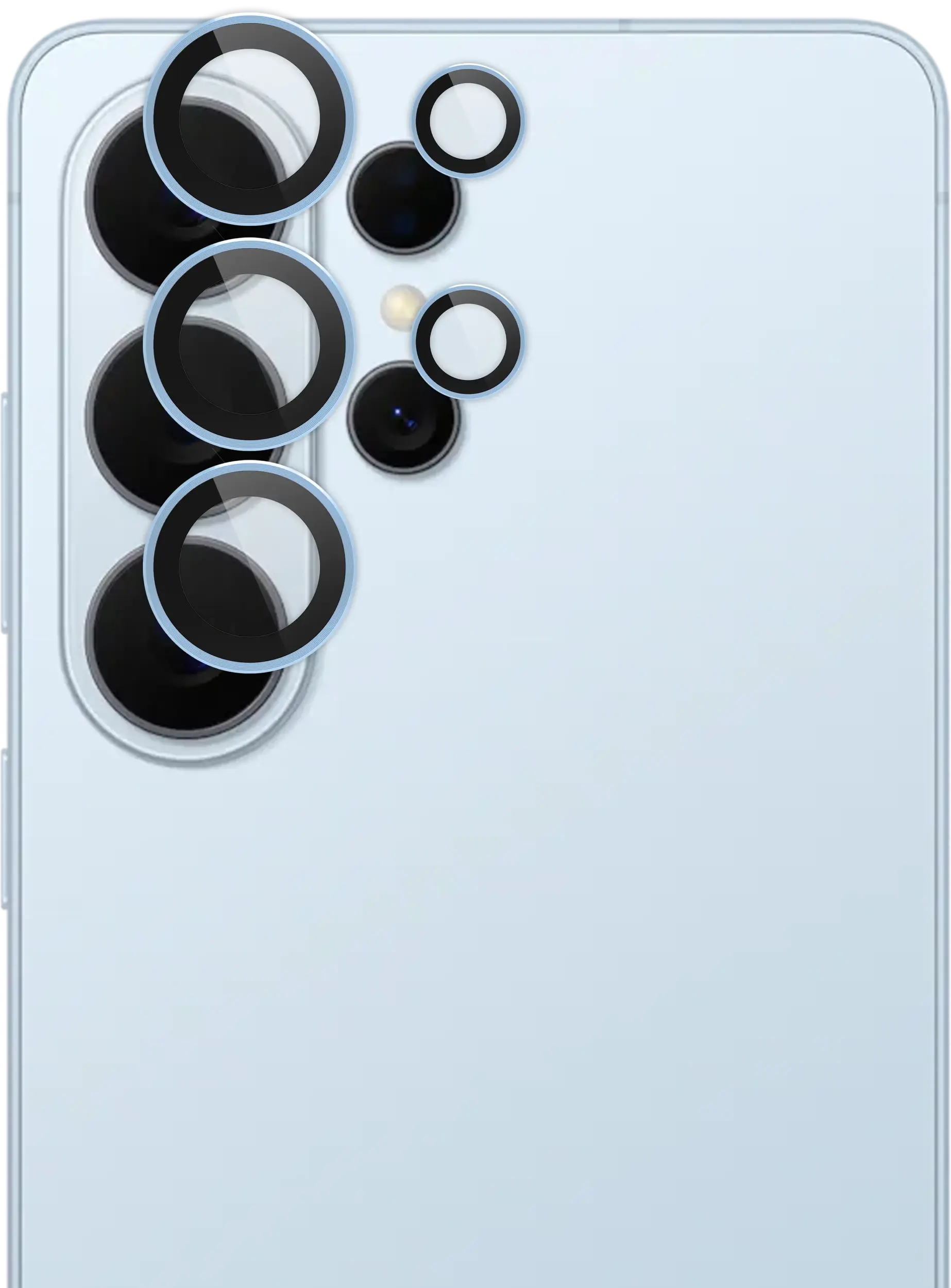 Rosso Samsung Galaxy S26 Plus Camera Frame Protector Blauw afbeelding 8