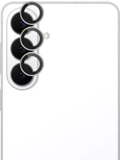 Rosso Samsung Galaxy S26 Camera Frame Protector Wit afbeelding 9