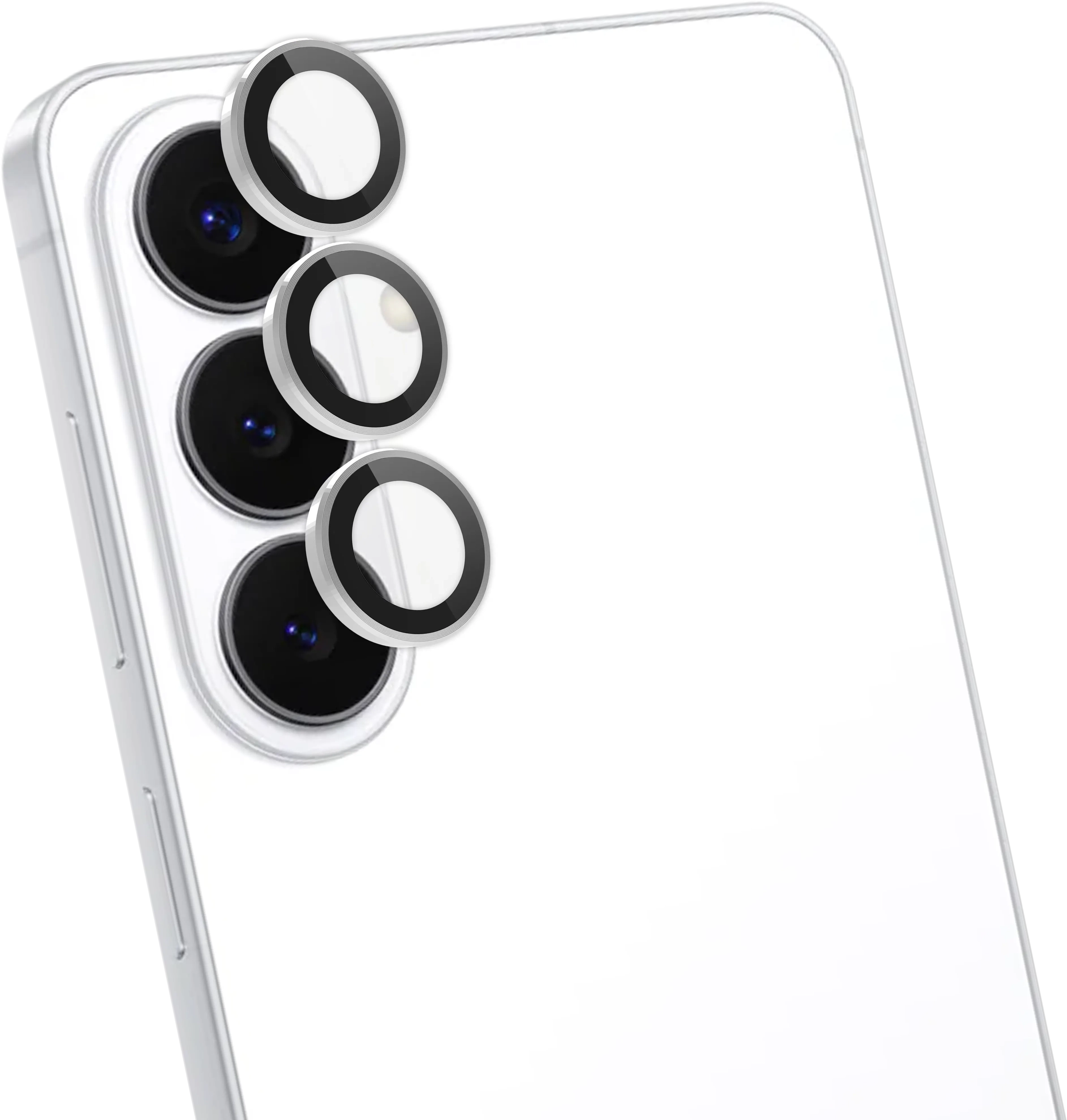 Rosso Samsung Galaxy S26 Camera Frame Protector Wit afbeelding 8