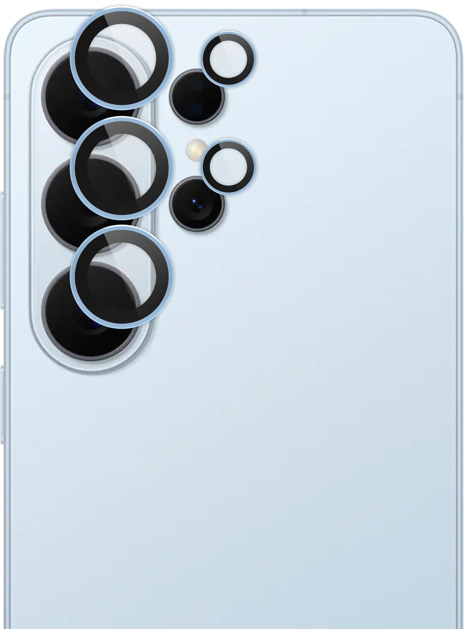 Rosso Samsung Galaxy S26 Camera Frame Protector Blauw afbeelding 7