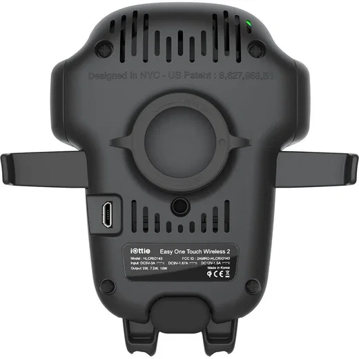 iOttie Easy One Touch 2 Qi Autohouder Dashboard met Opladen 10W Zwart afbeelding 3