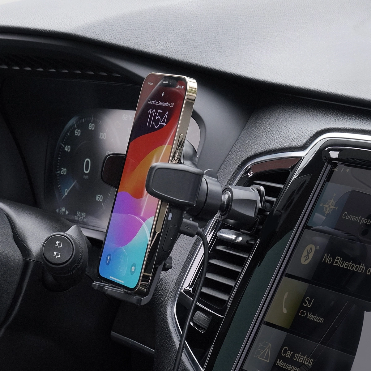 iOttie Auto Sense Telefoonhouder Auto Ventilatierooster met Qi Draadloos Opladen afbeelding 2